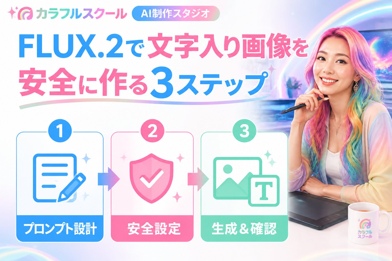最新AI画像ツール FLUX.2で文字入り画像を安全に作る具体的な手順